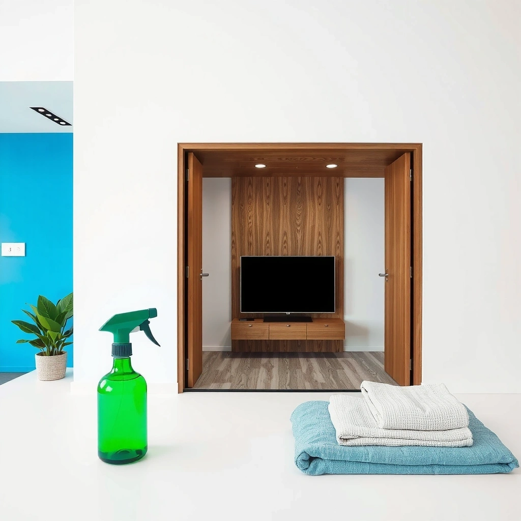 After cleanup - move-in ready unit