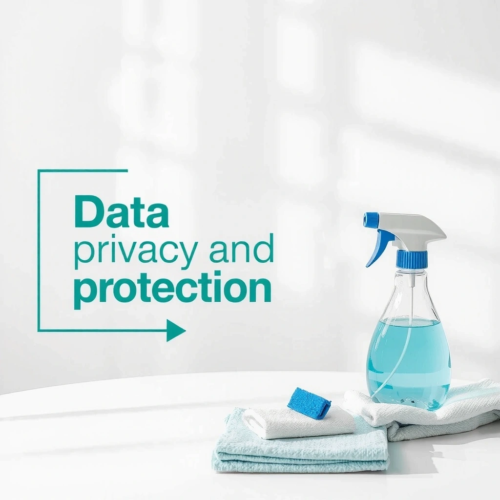 Data privacy and protection illustration